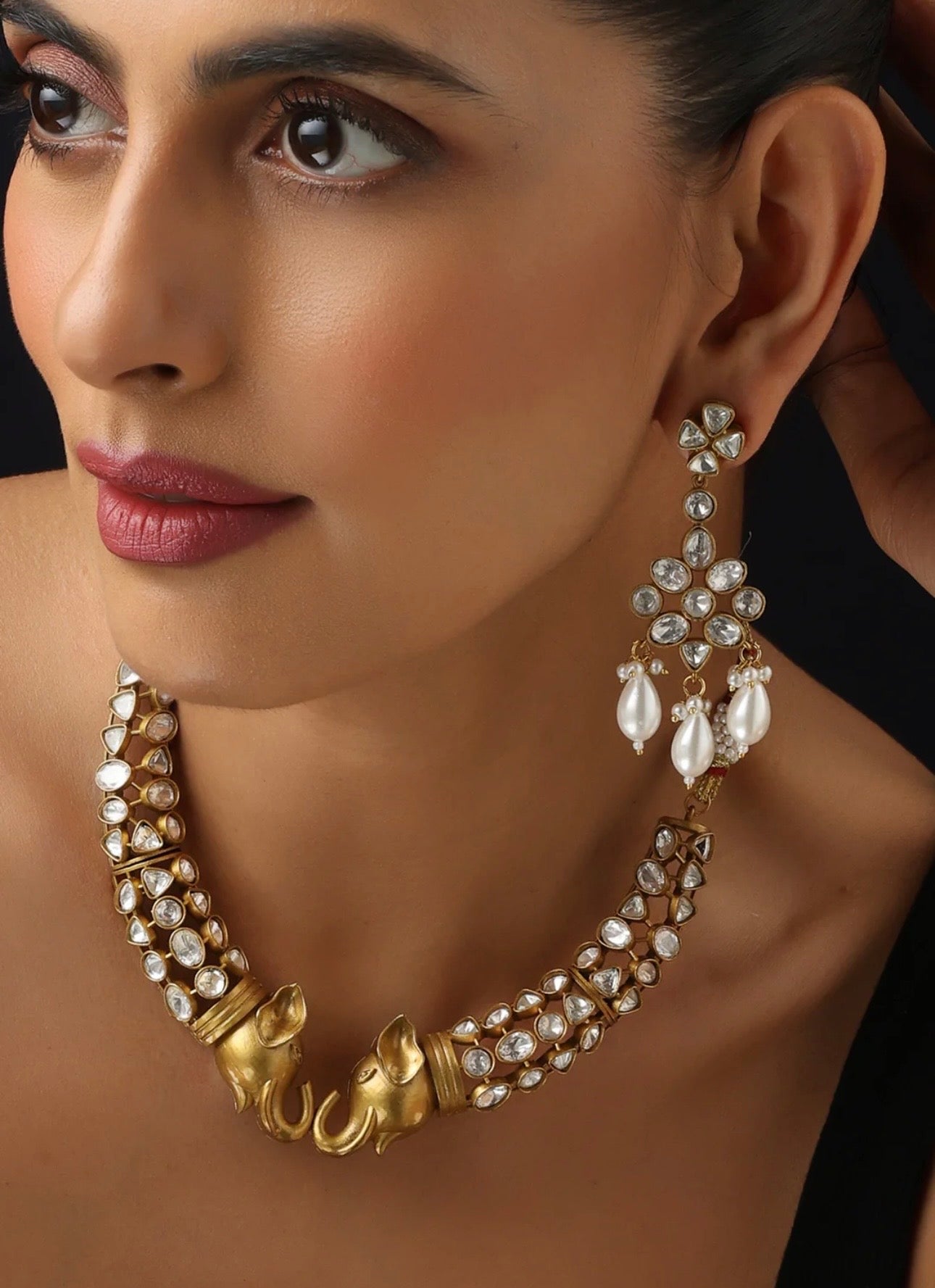Elephant Necklace Set