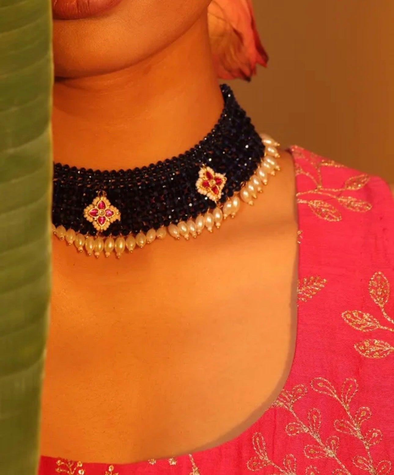 Blue Sapphire NecklaceSet