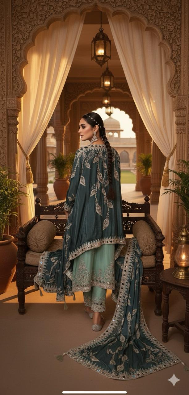 Rimtara Green Suit