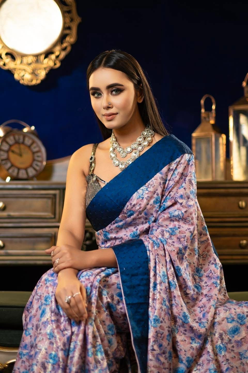 Floral Saree