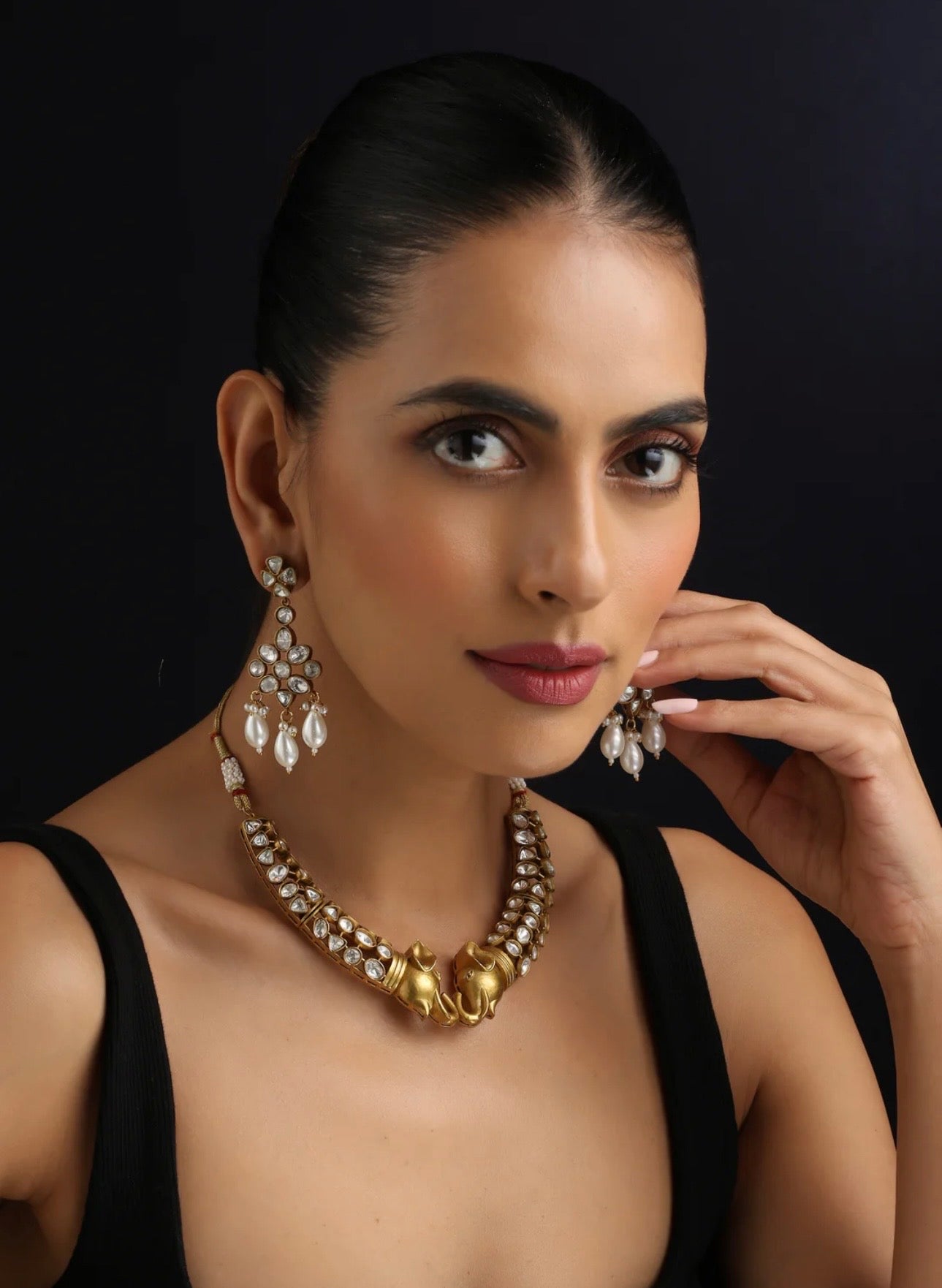 Elephant Necklace Set