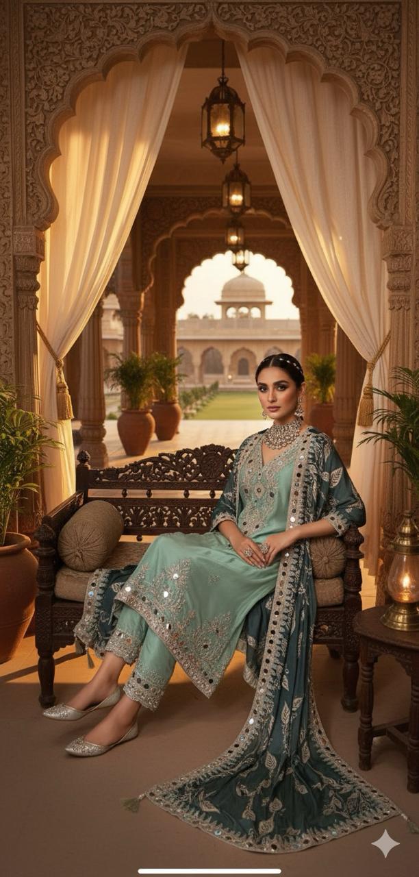 Rimtara Green Suit