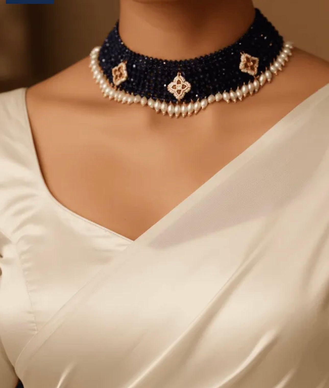 Blue Sapphire NecklaceSet